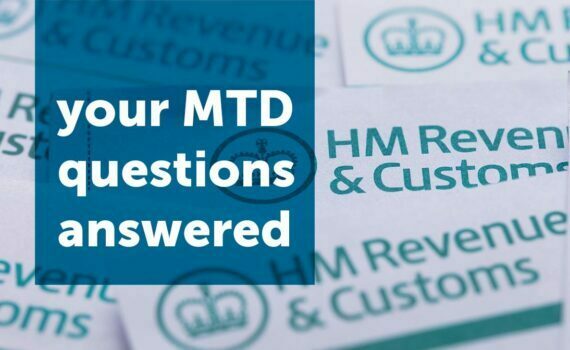 HMRC logos on paper